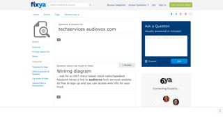 techservices audiovox com Questions & Answers (with Pictures) - Fixya