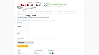 Apply Online | MyComputerCareer-TechSkills