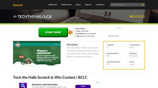 Welcome to Techthehalls.ca - Tech the Halls Scratch & Win Contest ...