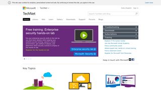 TechNet: Resources and Tools for IT Professionals