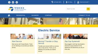 Start Service - Tampa Electric