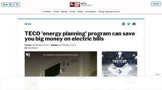 TECO 'energy planning' program can save you big money on electric ...