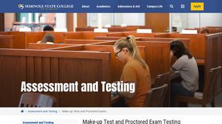 Make-up Test and Proctored Exam Testing Guidelines - Seminole ...