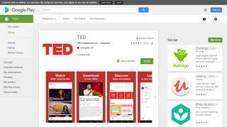 TED - Apps on Google Play