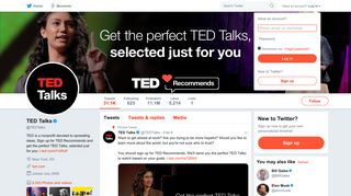 TED Talks (@TEDTalks) | Twitter
