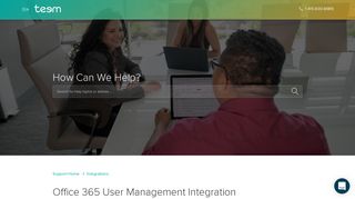 Teem — Office 365 User Management Integration