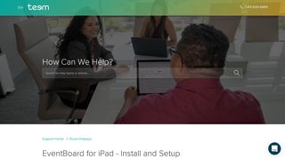 Teem — EventBoard for iPad - Install and Setup