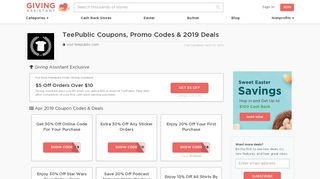 50% Off TeePublic Coupons & Promo Codes Feb. 2019
