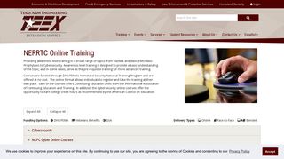 NERRTC Online Training - TEEX.org