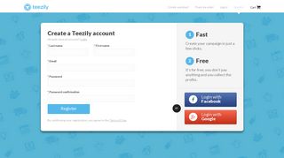 Register - Teezily