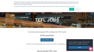 TEFL Jobs - TEFL Org UK