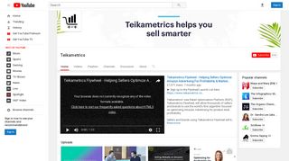 Teikametrics - YouTube