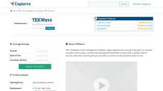 TEKWave Reviews and Pricing - 2019 - Capterra