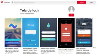 12 Best Tela de login images | App login, Interface design, Mobile ...