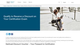 Qualify to Receive a Discount on Your Certification Exam | Networking ...