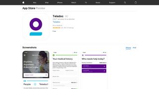 Teladoc on the App Store - iTunes - Apple