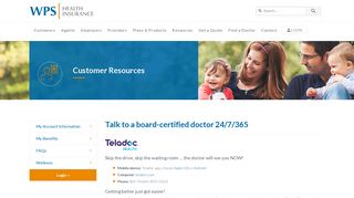 Telehealth | WPS Health Insurance
