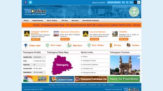 Welcome to Telangana Portal
