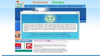 Welcome to eSeva: Government of Telangana