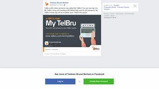 TelBru e-Bill online service is now... - Telekom Brunei Berhad ...