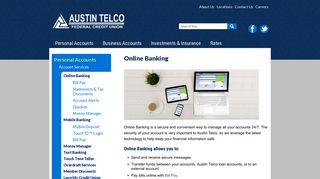 Online Banking - Austin Telco Federal Credit Union