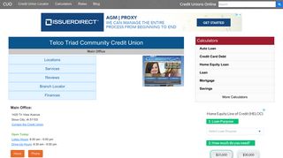 Telco Triad Community Credit Union - Sioux City, IA