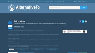 Telco Miner Alternatives and Similar Websites and Apps ...