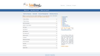 TeleBlend Your Local Broadband Phone Company - Features