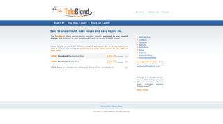 TeleBlend Your Local Broadband Phone Company - Products