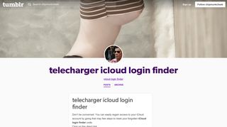 telecharger icloud login finder