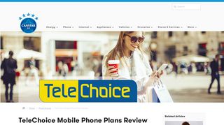 TeleChoice Mobile Phone Plans | Review Prices & Deals – Canstar Blue