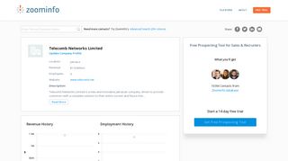Telecomb Networks Limited | ZoomInfo.com