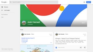 Askri Hamadi - Google+