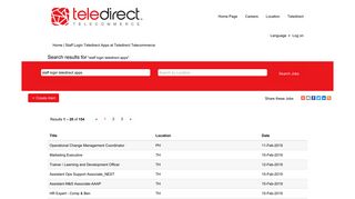 Staff Login Teledirect Apps - Teledirect Telecommerce Jobs