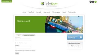 User account | Telefleet