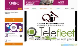 GPS Vehicle Tracking System TELEFLEET | Qatar Living