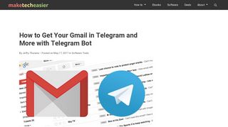 How to Get Your Gmail in Telegram and More with Telegram Bot ...