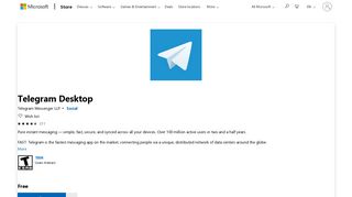 Get Telegram Desktop - Microsoft Store