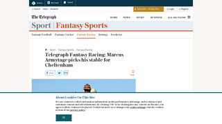 Telegraph Fantasy Racing: Marcus Armytage picks ... - The Telegraph