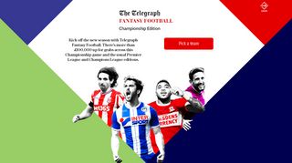 Home Page - Telegraph Fantasy Football Championship