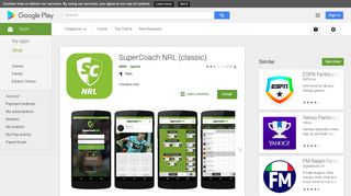 SuperCoach NRL (classic) - Apps on Google Play