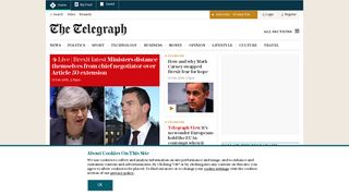 The Telegraph - Telegraph Online, Daily Telegraph, Sunday ...