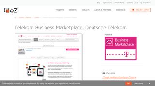 Telekom Business Marketplace, Deutsche Telekom - eZ Content ...