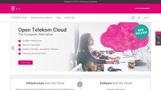 Cloud Infrastructure & Cloud Platform Solutions - Telekom