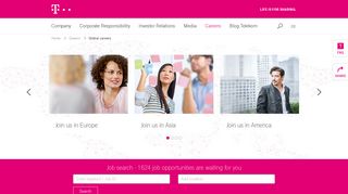 Global careers | Deutsche Telekom