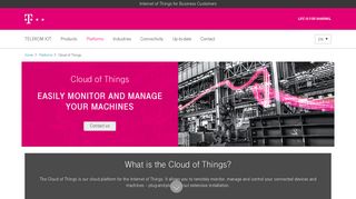 Cloud of Things | IoT Telekom