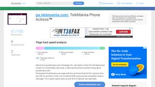 Access pa.telemainia.com. TeleMainia Phone Actress™