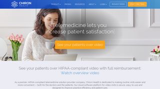 Chiron Health: HIPAA-Compliant Telemedicine Company