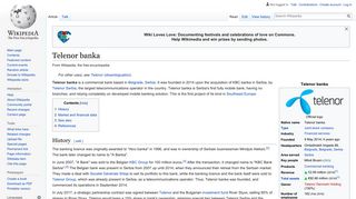 Telenor banka - Wikipedia