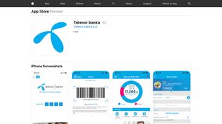 Telenor banka on the App Store - iTunes - Apple